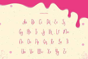 Rushberry Handwritten Cute Font