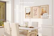 AUTUMN | Cozy Fall Frame Mockup Set, a Household Mockup by SoleilHomeMockups (Thumbnail 2 of 11)