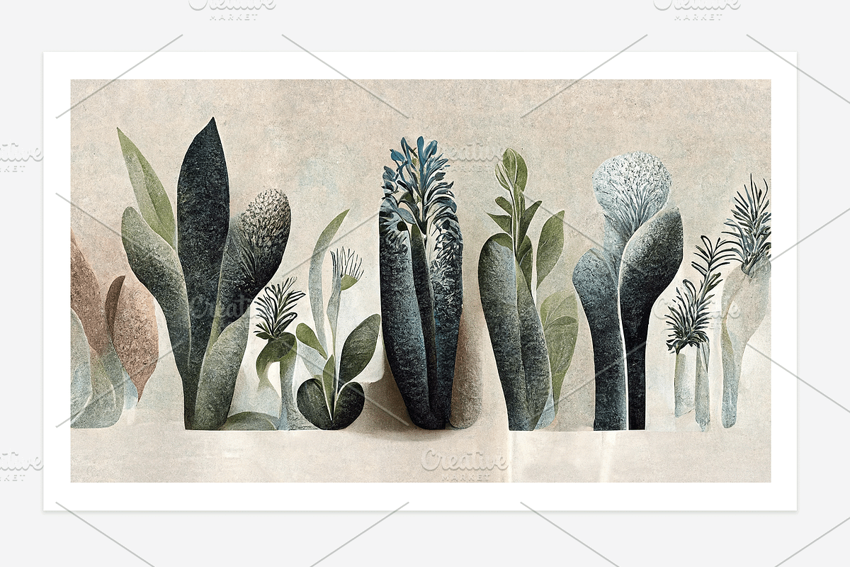 Ribo Collection · Botanical Wall, a Decorative Illustration by milatovar (Photo 10 of 15)