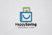 Happy Saving Paper Money Wallet Logo, a Branding & Logo Template by jongcreative (Thumbnail 1 of 4)