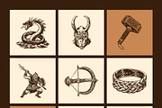 Vintage Cultures and Civilization, a Person Illustration by Creative Stall (Thumbnail 30 of 33)