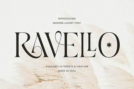 Ravello - Modern Luxury Font