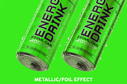 Energy Drink Mockup, a Packaging Mockup by HexenDesigns (Thumbnail 10 of 11)