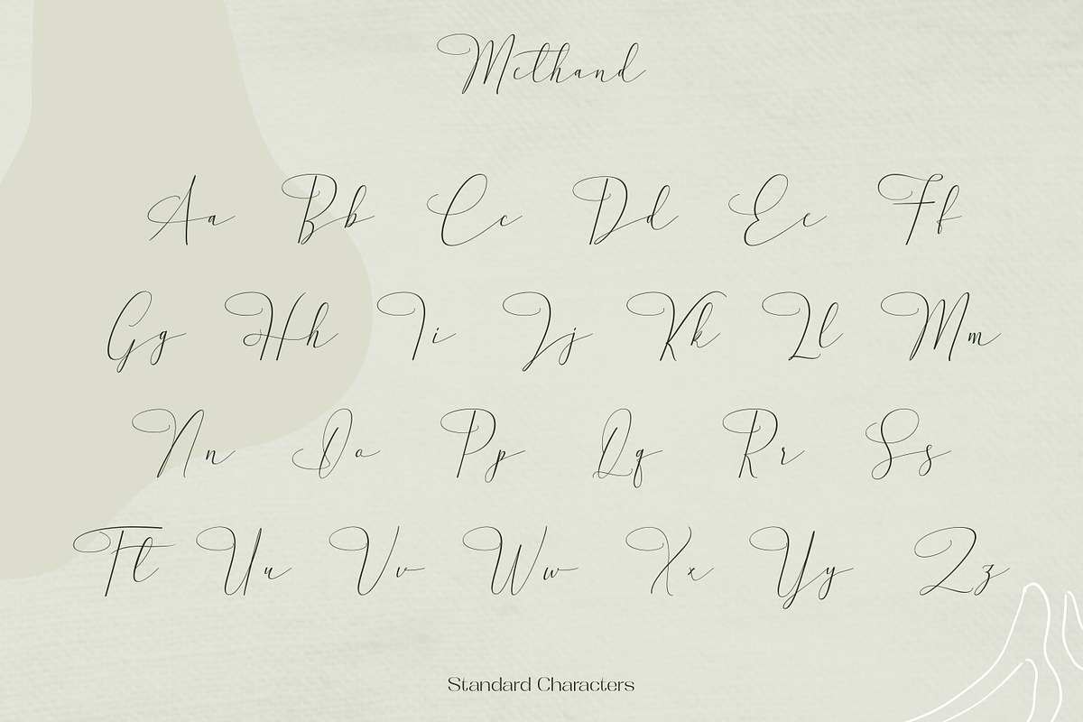 Methand - Script Font, a Script Font by Ekahermawan (Photo 9 of 12)