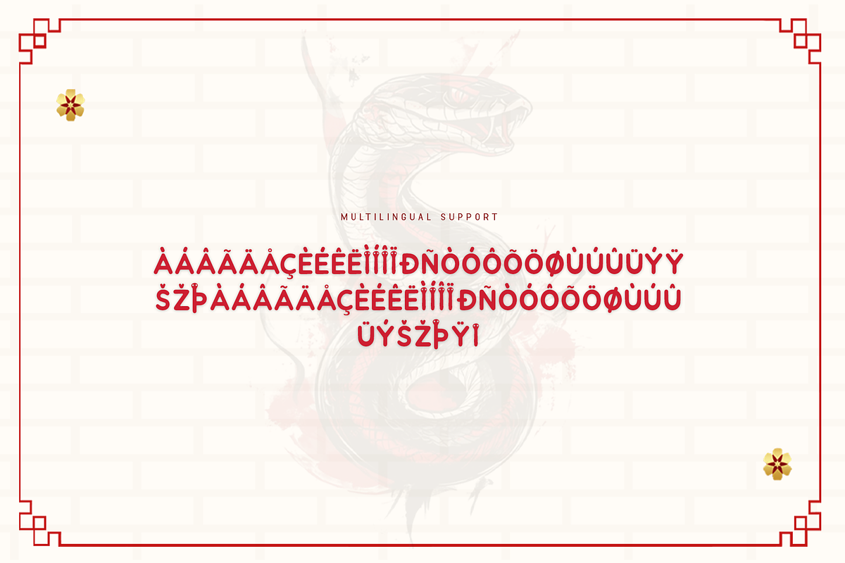 Chinese Crimson-Modern Chinese Font, a Sans Serif Font by overlaytemplates (Photo 4 of 5)