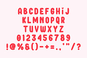 Barbie Loved, a Sans Serif Font by Limited.studio (Thumbnail 3 of 6)