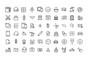 Angular- 1400 icons, an Outline Icon by Xinh Studio (Thumbnail 2 of 3)