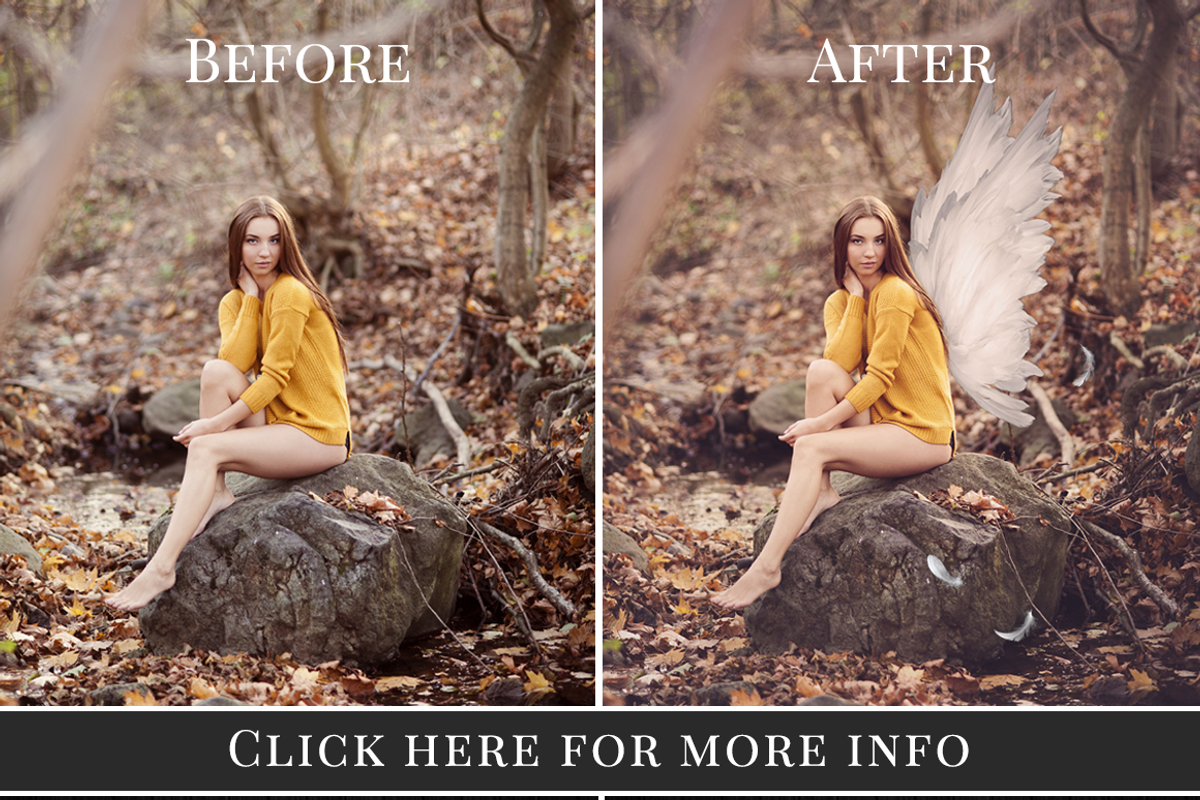 Angel Wings - photo overlays preview 2