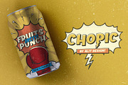 Chopic Typeface, a Sans Serif Font by alit design (Thumbnail 8 of 18)