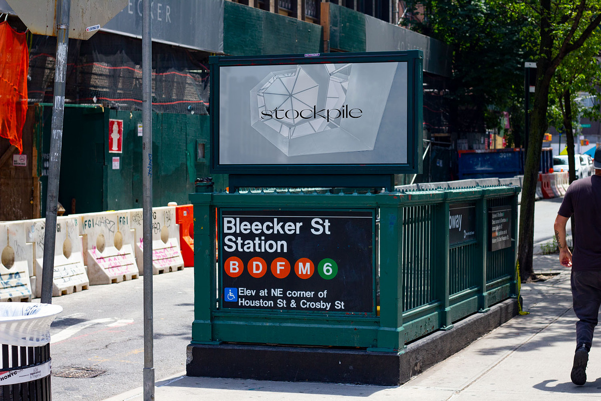 NYC ADVERTISING MOCK UP - SOHO PACK, a Mockup by Stockpile Gallery (Photo 7 of 7)