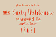 Ahra Family, a Script Font by Magpie Paper Works (Thumbnail 5 of 5)