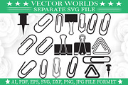 Binder Clip Svg, Binder, Clip Svg, an Object Graphic by VectorWorlds (Thumbnail 3 of 3)