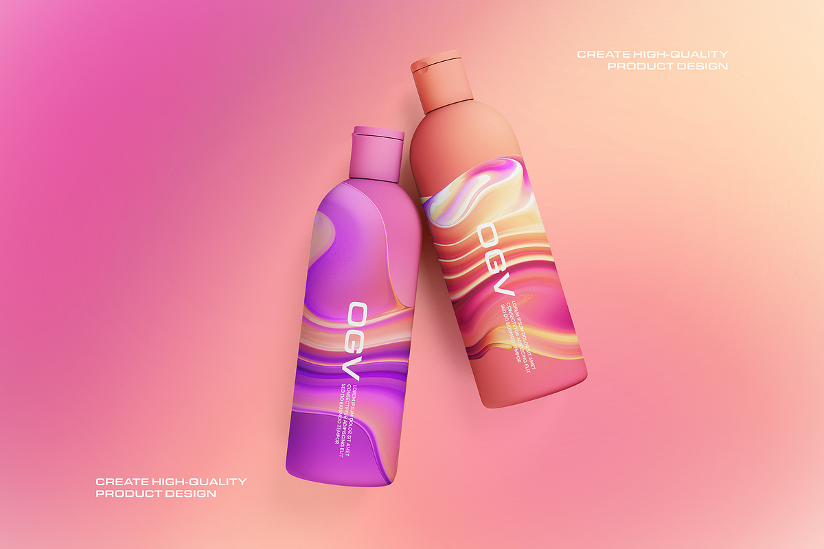 3D Gradient Abstract - 168 Shapes, an Object Graphic by assetpro.design (Photo 5 of 10)