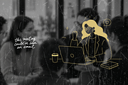 Office Workday Stories | Vector Pack, a Person Illustration by Nutalin Art (Thumbnail 2 of 12)