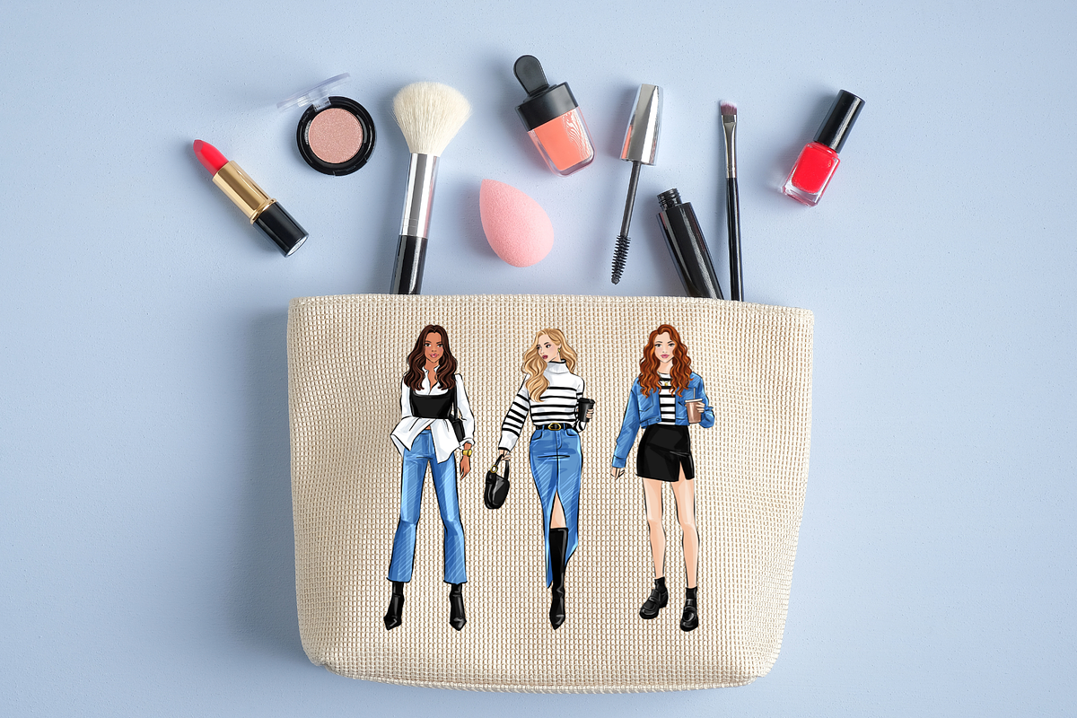 Fashion Girl 61 Watercolor Clipart, a Person Illustration by Parinaz Wadia Design (Photo 12 of 15)