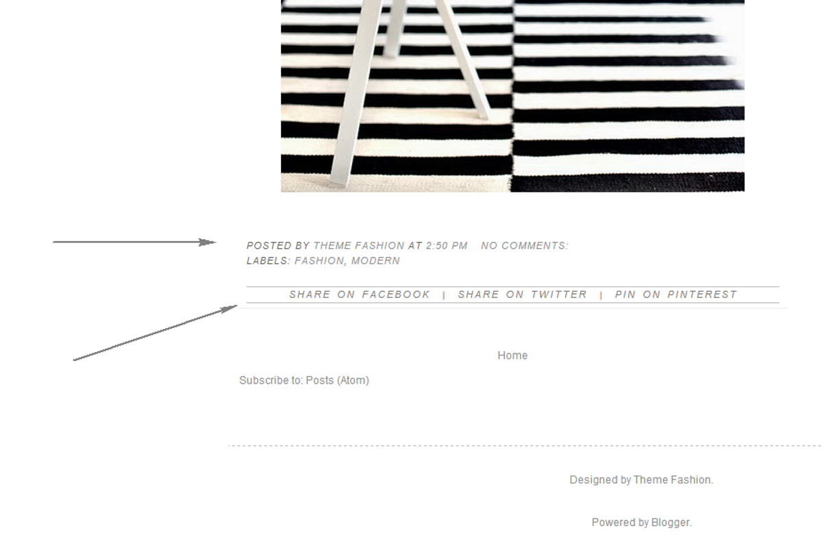 Blogger Template - Clean and Simple, a Templates & Theme by Theme Fashion (Photo 3 of 3)