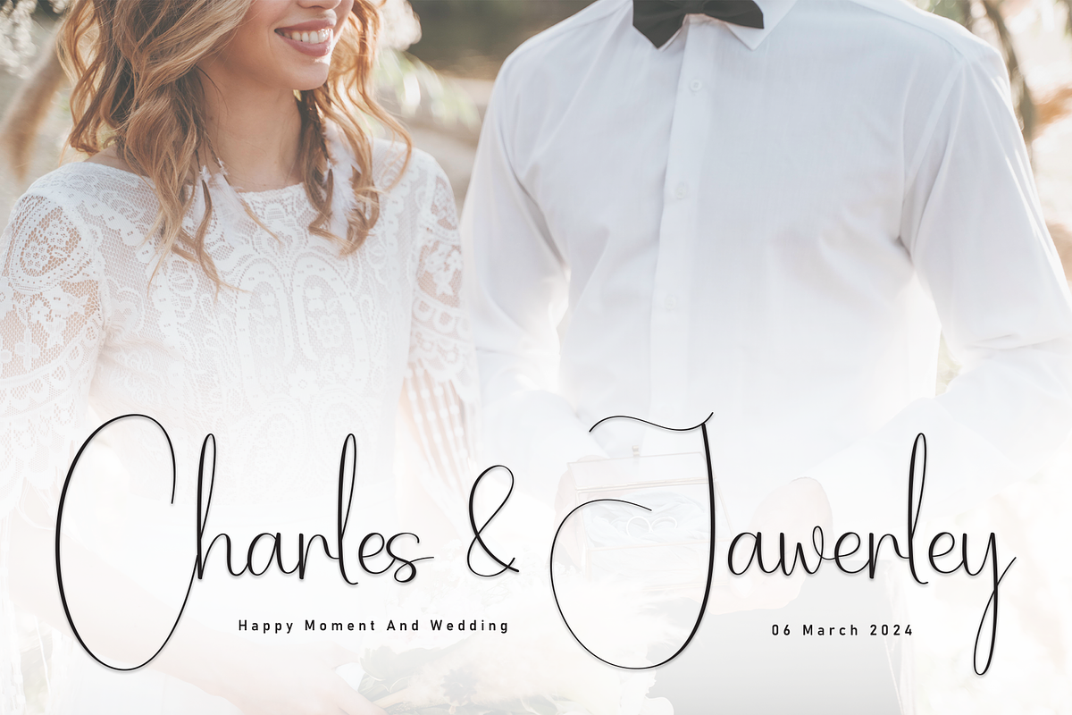 Elegant | Script Font, a Handwritten Font by Scratchones (Photo 2 of 9)