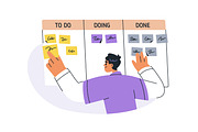 Time management. Business concept, a Work Illustration by Good Studio (Thumbnail 6 of 9)
