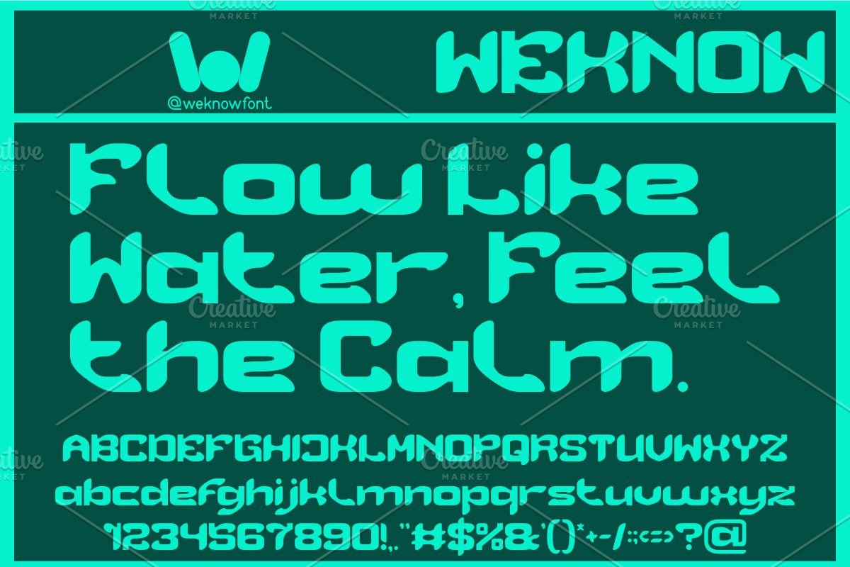 Scuba Diving font, a Font by weknow (Photo 2 of 8)