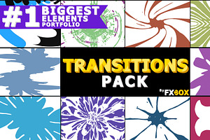 Transitions Pack Premiere Pro, a Templates & Theme by FlashFXbox