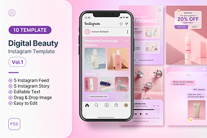 Digital Beauty – Social Media Vol.1