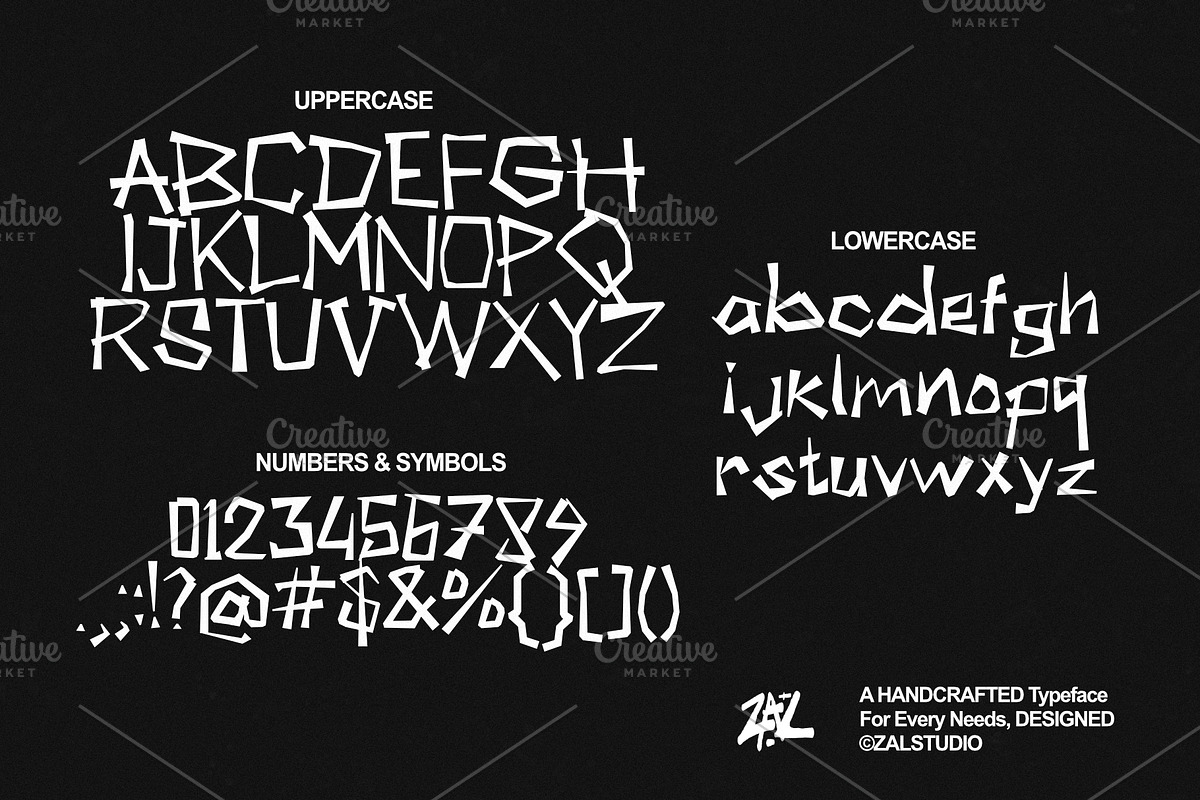 Magic Stone - Display Typeface, a Sans Serif Font by ZAL STUDIO (Photo 3 of 3)