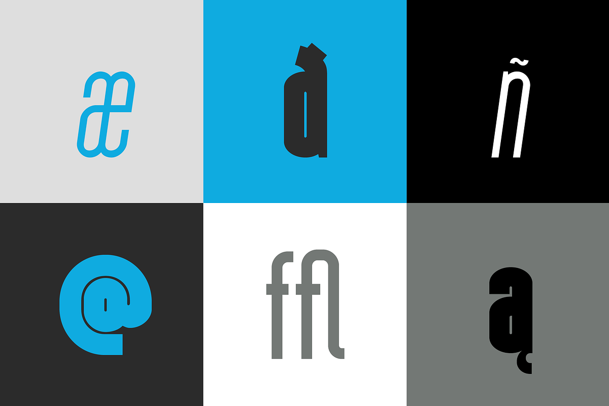 Longitude Font Family preview 2