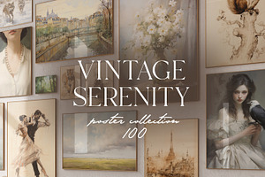 Vintage Serenity. Prints & Posters