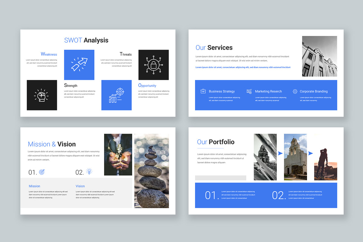 Design Portfolio Presentation, a Presentation Template by Pixelpick (Photo 3 of 4)