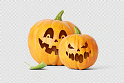 Halloween Pumpkin Mockup, a Product Mockup by zpackcreative (Thumbnail 7 of 7)