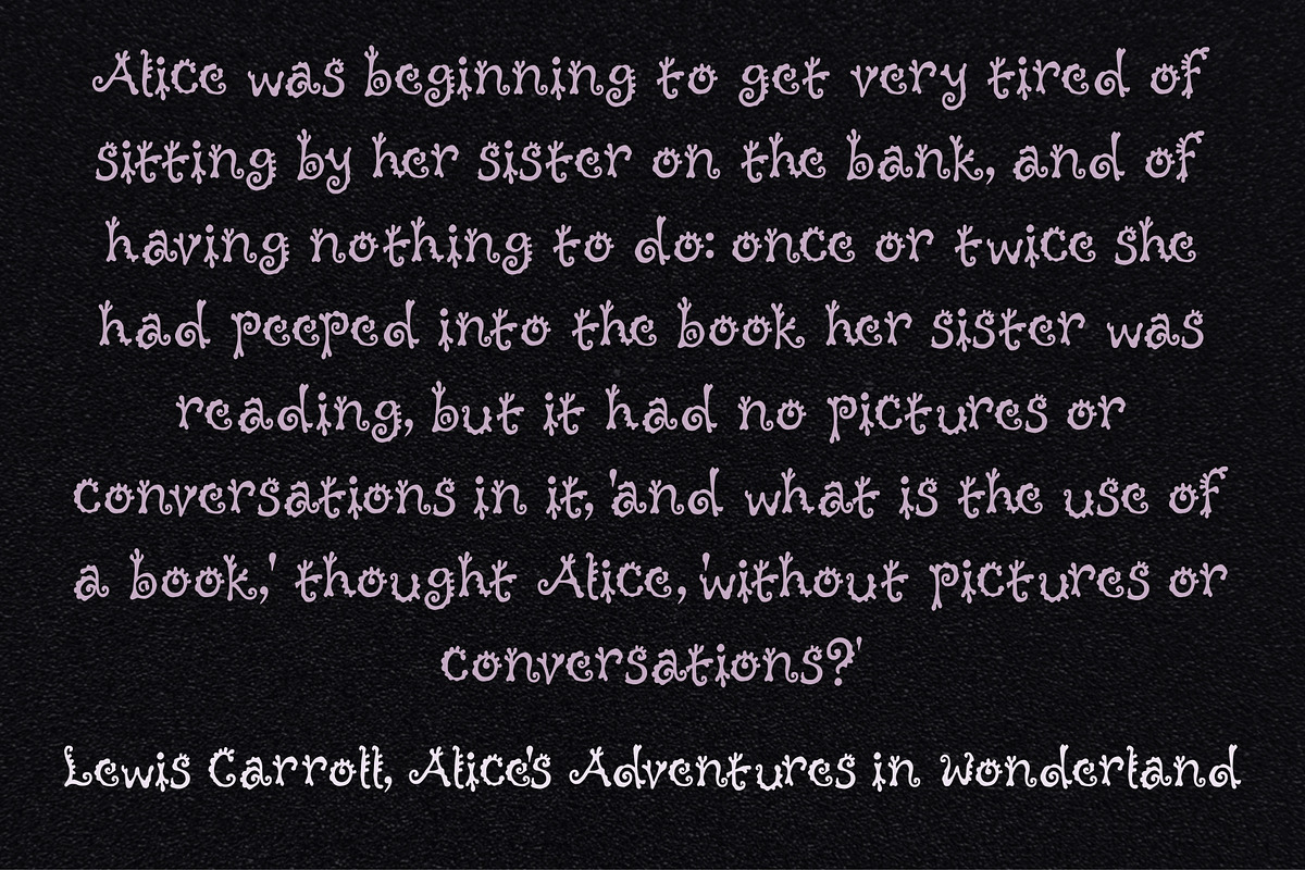 Sugarwreck Thorny Display Font, a Handwritten Font by The October Creative (Photo 5 of 8)