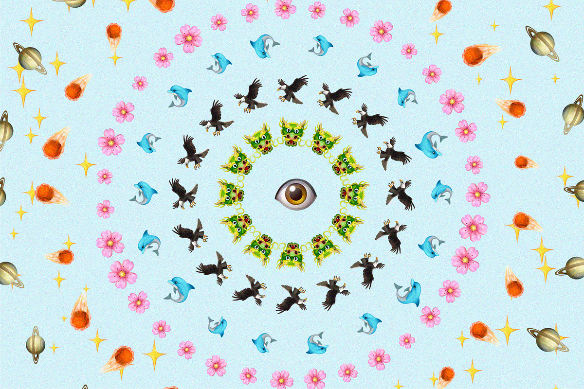 Spiritual, Psychedelic Emoji Brushes, a Brush Add-On by kloroform (Photo 7 of 10)