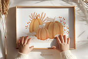 Cozy Autumn - baby clipart & pattern, a Decorative Illustration by polikarpovaart (Thumbnail 8 of 17)