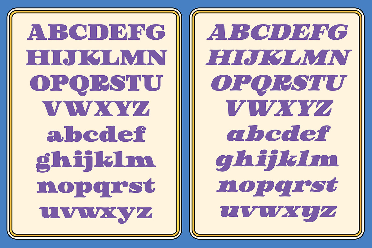 Rustel - Retro Font, a Serif Font by Graptail (Photo 7 of 7)
