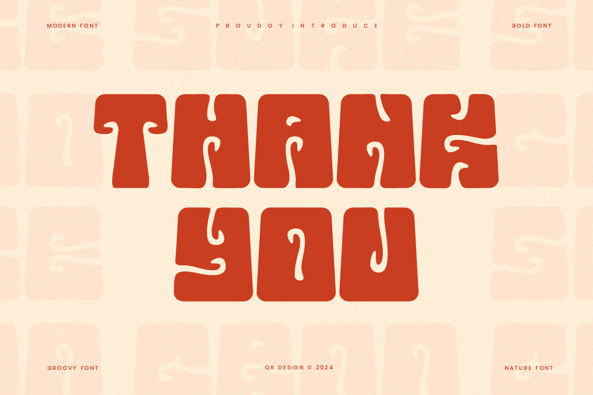 Groosure - Groovy & Nature Font, a Sans Serif Font by QR Design Studio (Photo 6 of 6)