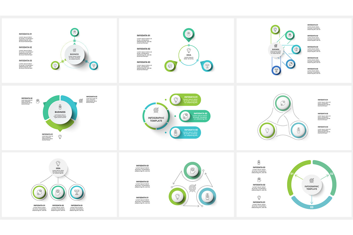 Diagram Presentation Canva Template preview 4
