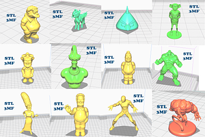 3D STL/3MF Files HEROUS Collection