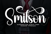 Smitson | Script Font, a Handwritten Font by Scratchones (Thumbnail 1 of 9)