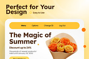 3D Summer Illustrations, an Environmental 3D Model by Rakata Studio (Thumbnail 4 of 6)