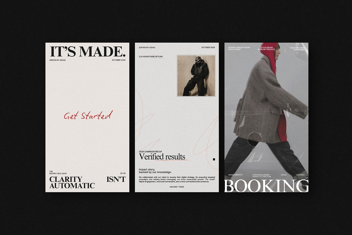 ZUNO | Instagram Template (I), a Social Media Template by The Aesthetic Studio (Photo 2 of 10)
