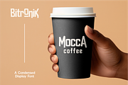 Bitronic - Condensed Display, a Sans Serif Font by Indotype Foundry (Thumbnail 9 of 10)