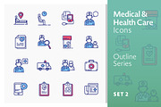 Medical Icons Set 2 - Outline Series, an Outline Icon by introwiz1 (Thumbnail 1 of 3)