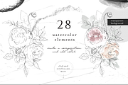 Refinement – drawing set, a Texture Illustration by Helen Halik art (Thumbnail 3 of 9)