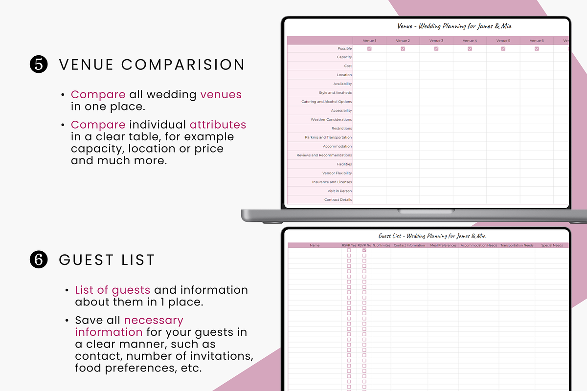 Wedding Planner Editable Toolkit, a Templates & Theme by MondaySpark (Photo 4 of 7)