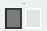 Flat mobile, tablet & desktop mockup, an iPhone Mockup by Jamie Peak (Thumbnail 4 of 5)