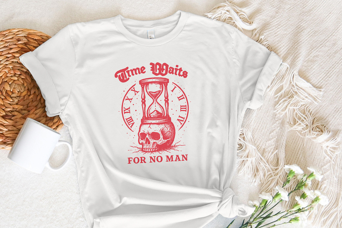 Time Waits For No Man PNG, Gothic, an Illustration by SharpMarketplace