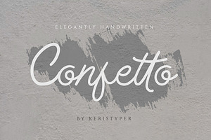 Confetto Font