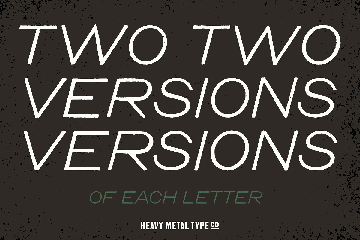 Letterpress Cognito, a Sans Serif Font by Heavy Metal Type Co. (Photo 4 of 5)