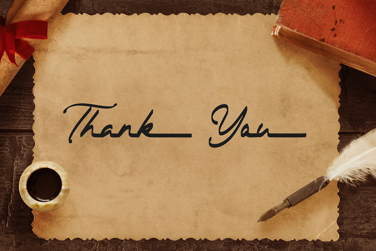 The Dear - Signature Classic Font, a Script Font by Almarkhatype (Photo 10 of 10)