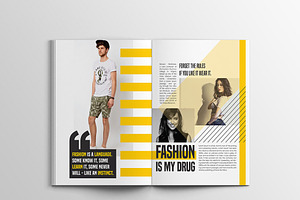 Linda Fashion Megazine Template